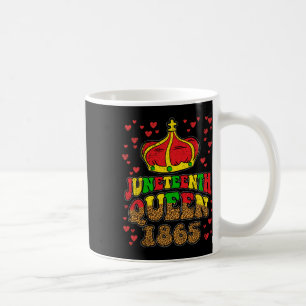 Queen Black History African American Melanin Girl Coffee Mug