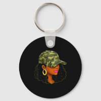 Queen Black Woman With Camo Cap Locs African Ameri