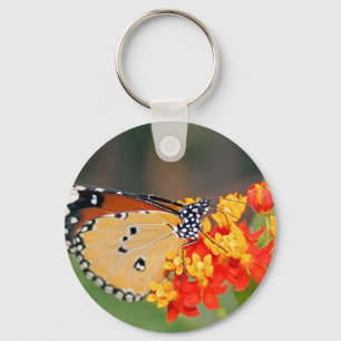 Queen Butterfly Keychain