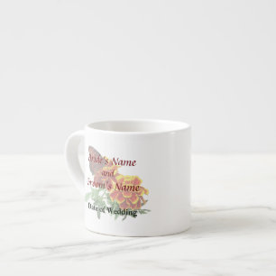 Queen Butterfly on Marigold Wedding Products Espresso Cup