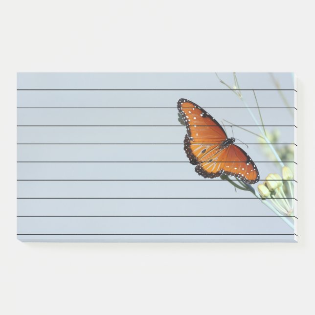 Queen butterfly post-it notes (Front)