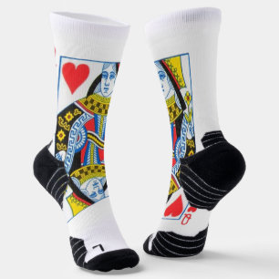 QUEEN CARD SOCKS