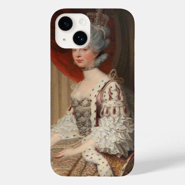 Queen Charlotte Case-Mate iPhone Case (Back)
