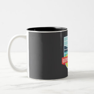 Queen Charlotte Track - New Zealand  Two-Tone Coffee Mug