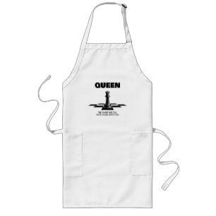 Queen Chess Be Aware She Can Move In Any Direction Long Apron