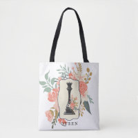 Queen | Chess Lover | Floral Chess