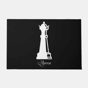 Queen Chess Piece Halloween Costume Chess Lover Doormat