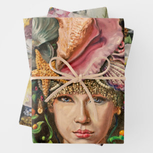 Queen Collection Wrapping Set Paper Sheet