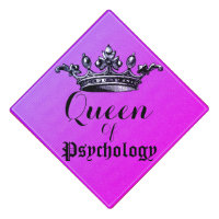 Queen Crown College Major Graduation Cap