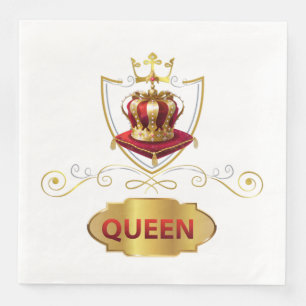 Queen Crown Napkin