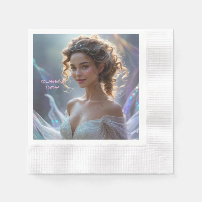 QUEEN DAY NAPKIN (Front)