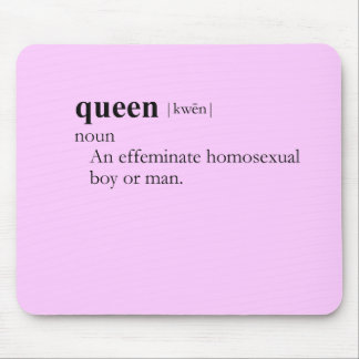 QUEEN (definition) Mouse Pad
