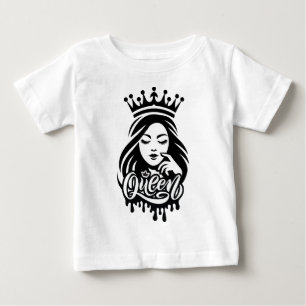 Queen Design – Elegant Royal Crown Baby T-Shirt