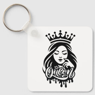 Queen Design – Elegant Royal Crown Keychain