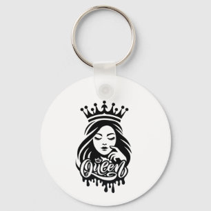 Queen Design – Elegant Royal Crown Keychain
