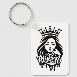 Queen Design – Elegant Royal Crown Keychain