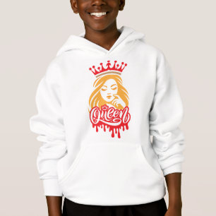 Queen Design – Elegant Royal Crown Typography for