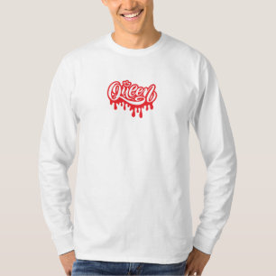 Queen Design – Elegant Royal Crown Typography for T-Shirt
