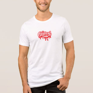Queen Design – Elegant Royal Crown Typography for Tri-Blend Shirt