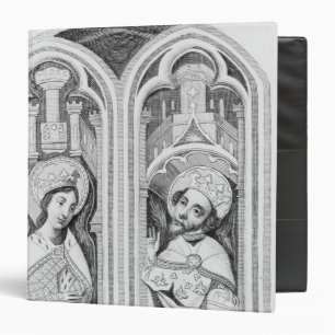 Queen Eleanor and Henry III, taken ancient Binder