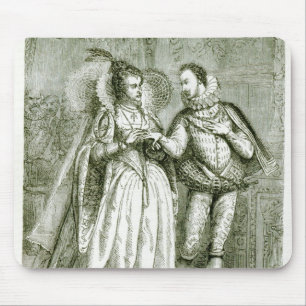 Queen Elizabeth and her Suitors Mouse Pad
