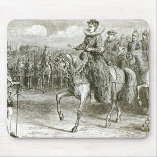 Queen Elizabeth at Tilbury Mouse Pad