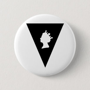 queen elizabeth diamond jubilee 2 inch round button