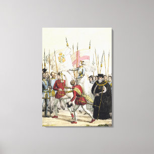 Queen Elizabeth I (1530-1603) Rallying the Troops Canvas Print