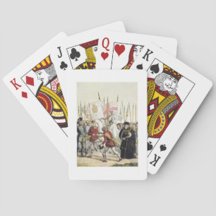 Queen Elizabeth I (1530-1603) Rallying the Troops Playing Cards