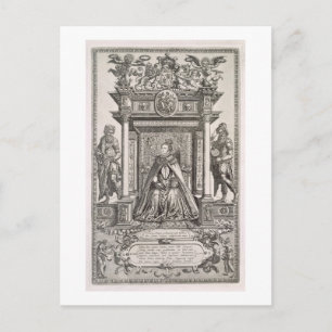 Queen Elizabeth I (1533-1603) as Patron of Geograp Postcard