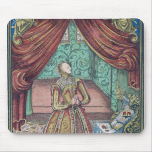 Queen Elizabeth I at Prayer, frontispiece Mouse Pad