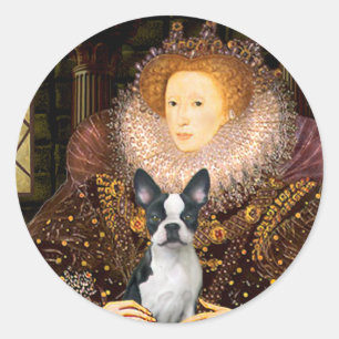 Queen Elizabeth I - Boston T #1 Classic Round Sticker