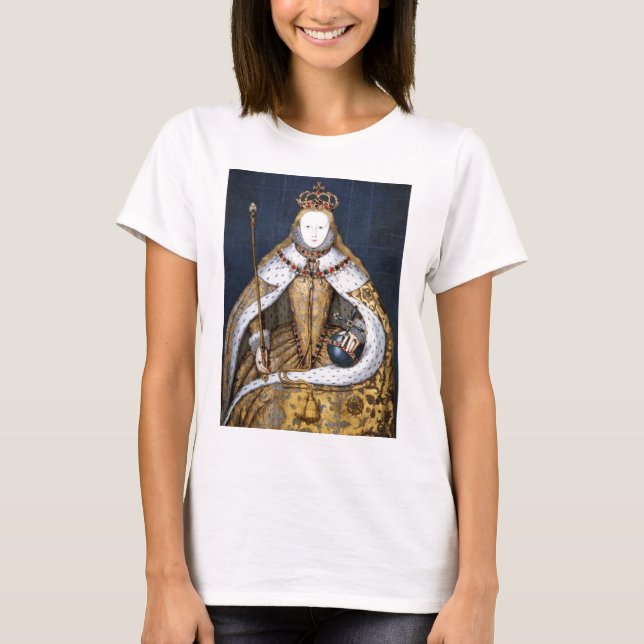 Queen Elizabeth I: Coronation T-Shirt (Front)