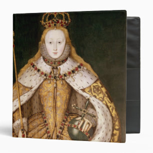 Queen Elizabeth I in Coronation Robes Binder