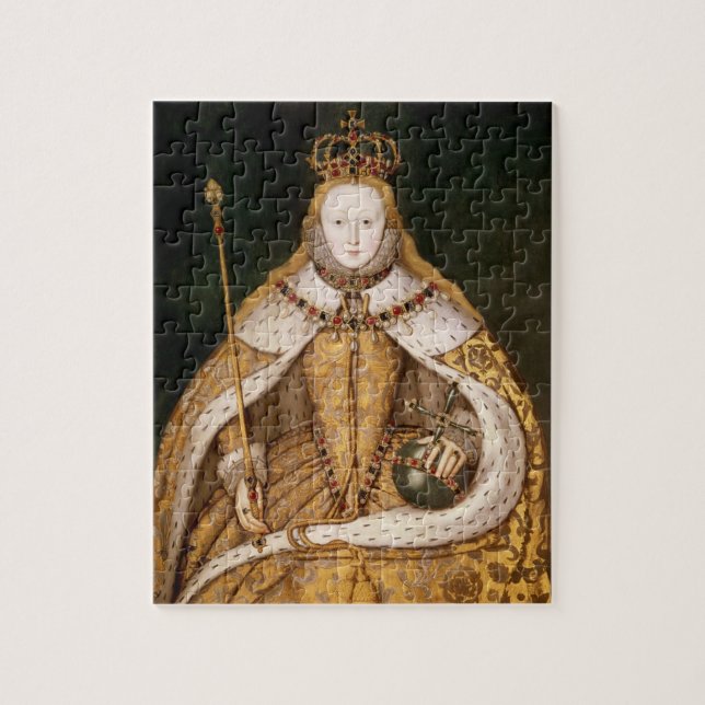 Queen Elizabeth I in Coronation Robes Jigsaw Puzzle (Vertical)