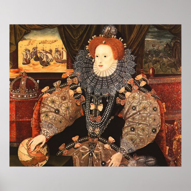 Queen Elizabeth I Poster (Front)
