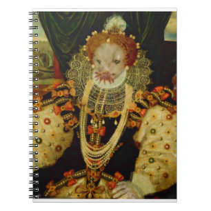 Queen Elizabeth I Star-Nosed Mole Notebook