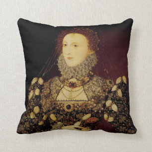 Queen Elizabeth I Throw Pillow