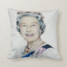 Queen Elizabeth II Cushion
