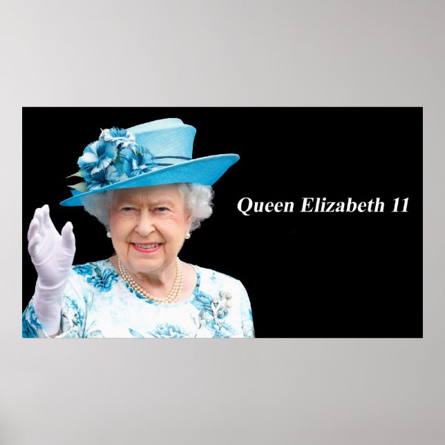 Queen Elizabeth II image for Poster (Front)