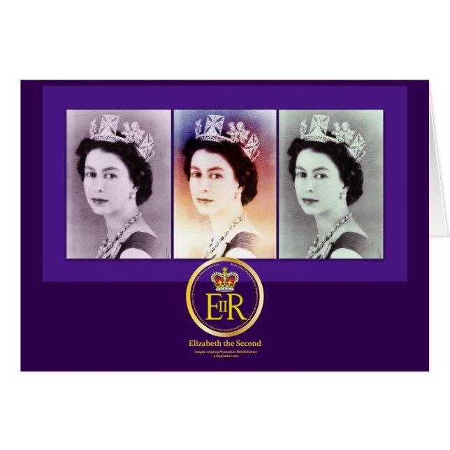 Queen Elizabeth II Reign (Front Horizontal)