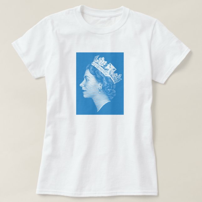 QUEEN ELIZABETH II T-Shirt (Design Front)