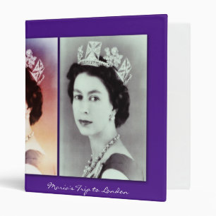 Queen Elizabeth II Trio Binder