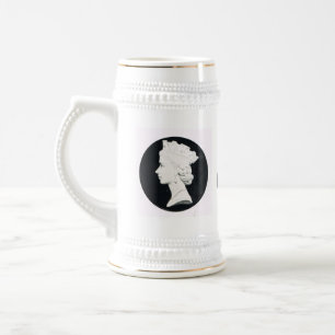 Queen Elizabeth II, vivat Regina Beer Stein