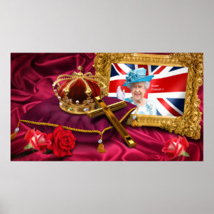 Queen Elizabeth ll Poster