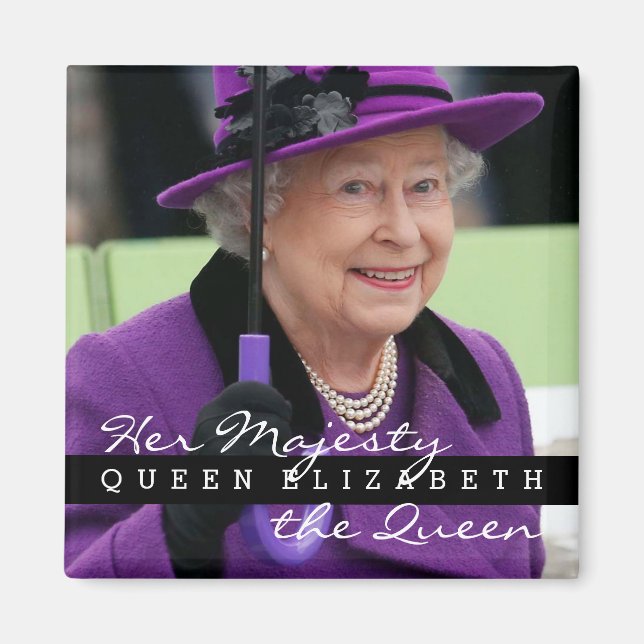 Queen Elizabeth of England Magnet (Front)