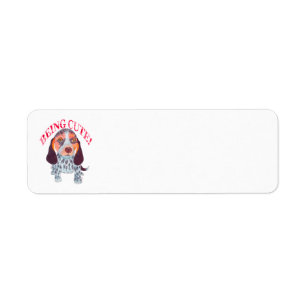QUEEN ELIZABETH POCKET BEAGLE BEING ADORABLE RED