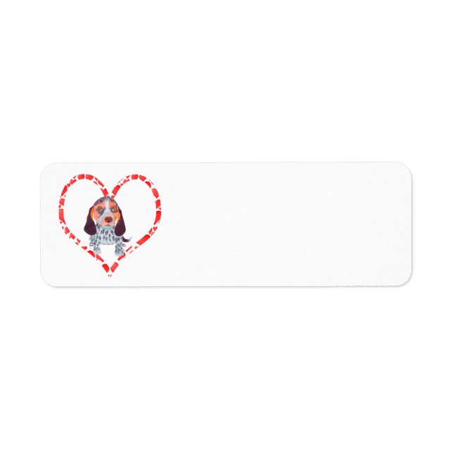 QUEEN ELIZABETH POCKET BEAGLE HEART (Front)