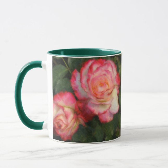 Queen Elizabeth Rose Mug (Left)