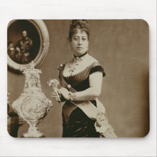 Queen Emma (1836-85) (sepia photograph) Mouse Pad